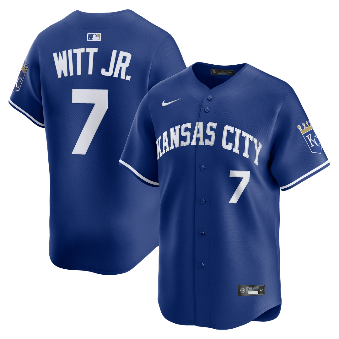 Bobby Witt Jr. Kansas City Royals Nike Alternate 2 Limited Player Jersey - Royal | MLB Fan Gear