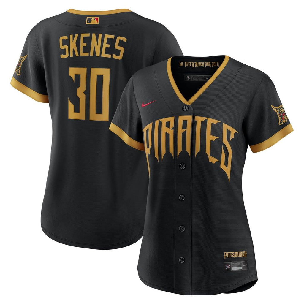 Paul Skenes Pittsburgh Pirates Nike Women's 2026 City Connect Stadium Jersey - Black | MLB Fan Gear