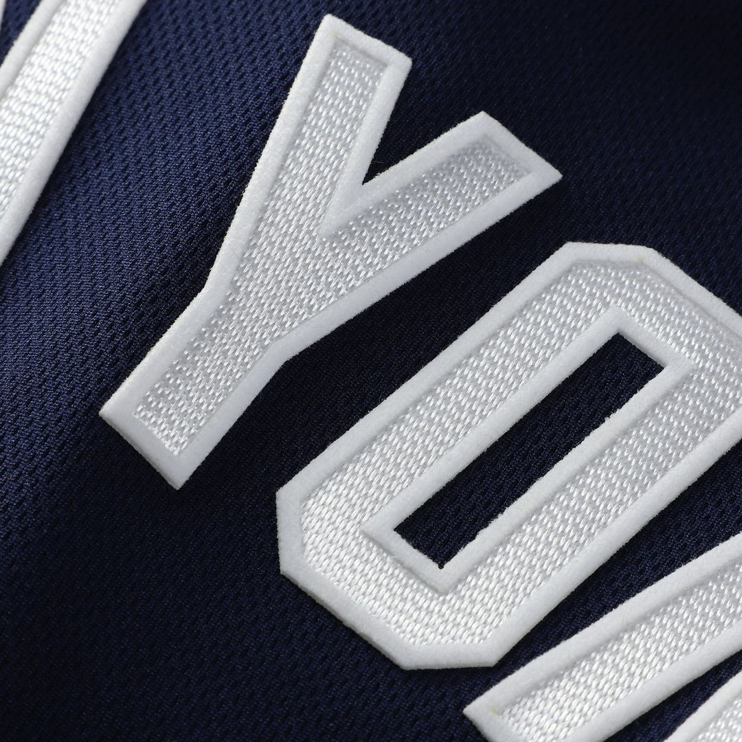 Mitchell & Ness CC Sabathia New York Yankees Youth Navy Mesh Batting Practice Jersey | MLB Fan Gear