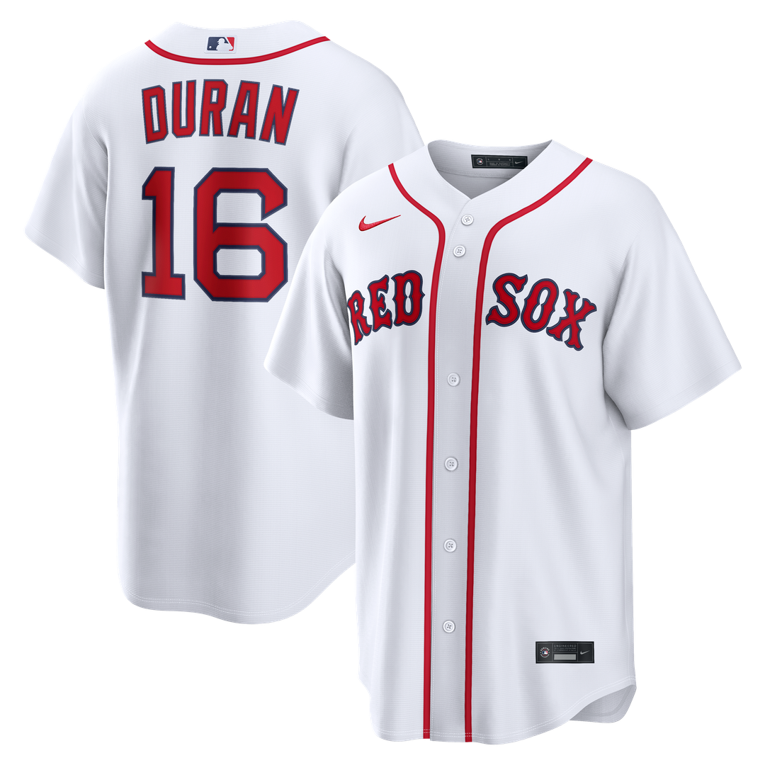 Jarren Duran Boston Red Sox Nike Home Replica Jersey - White | MLB Fan Gear