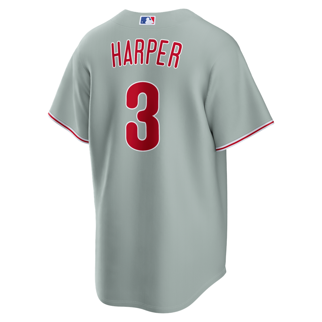 Bryce Harper Philadelphia Phillies Nike Alternate Replica Jersey - Light Blue | MLB Fan Gear