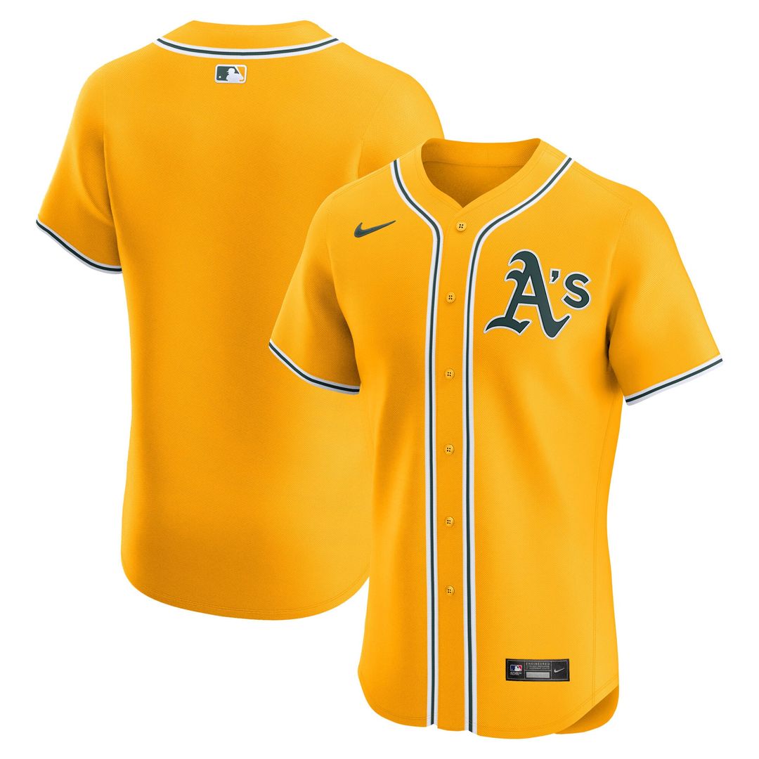 Athletics Nike Home Elite Jersey - White | MLB Fan Gear
