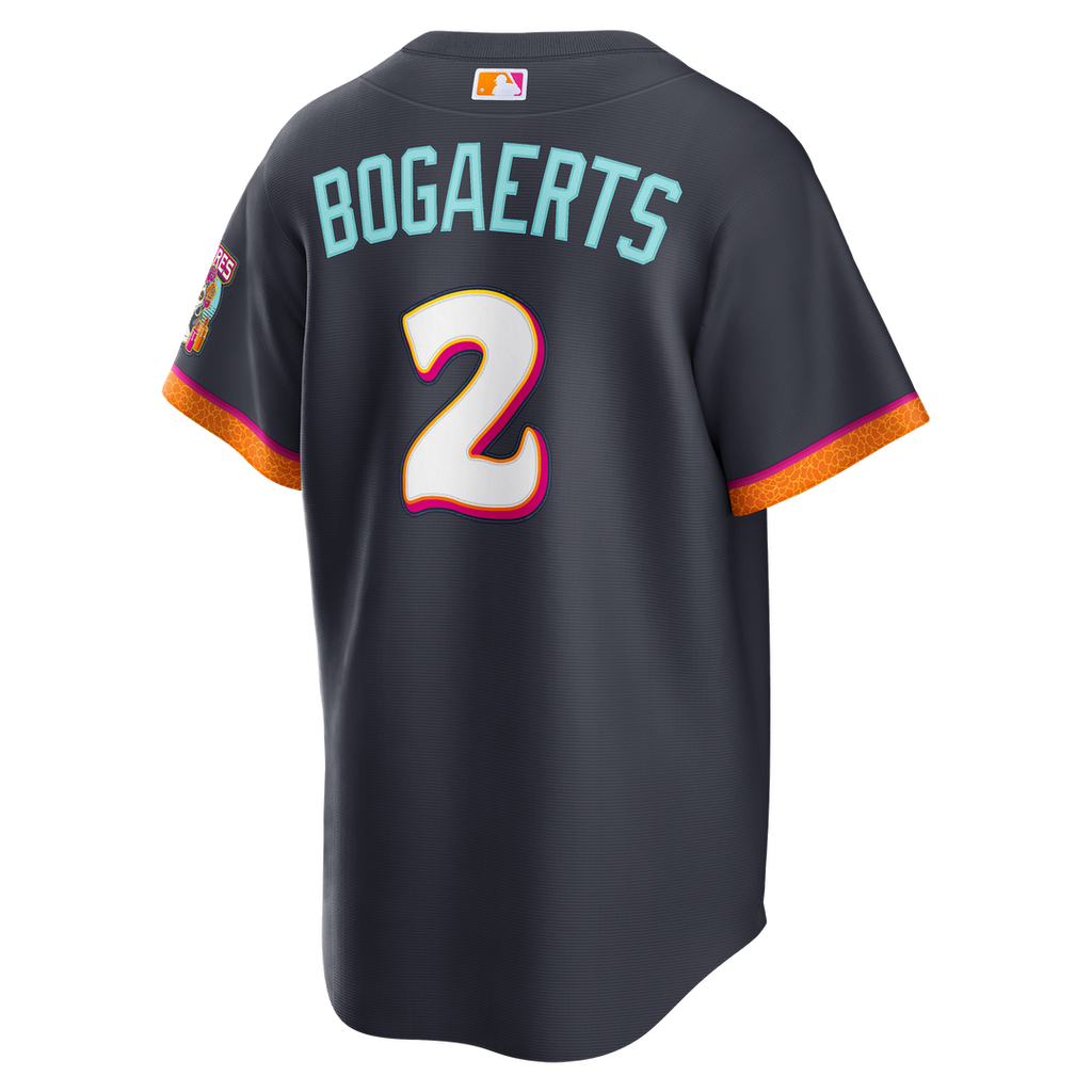 Xander Bogaerts San Diego Padres Nike 2026 City Connect Stadium Jersey - Obsidian | MLB Fan Gear