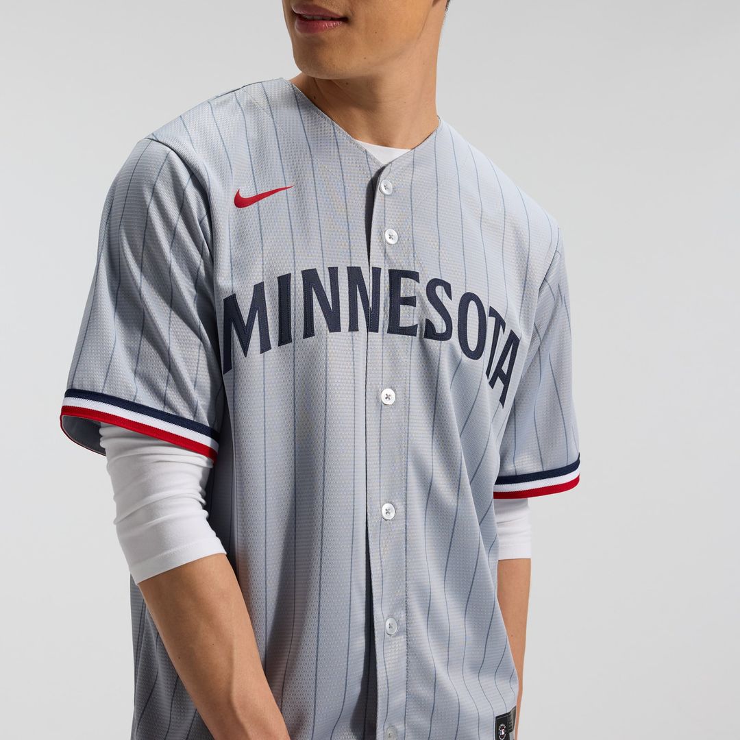 Minnesota Twins Nike Alternate Replica Team Logo Jersey - Navy | MLB Fan Gear