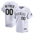 Colorado Rockies Nike Home Limited Pick-A-Player Retired Roster Jersey - White | MLB Fan Gear