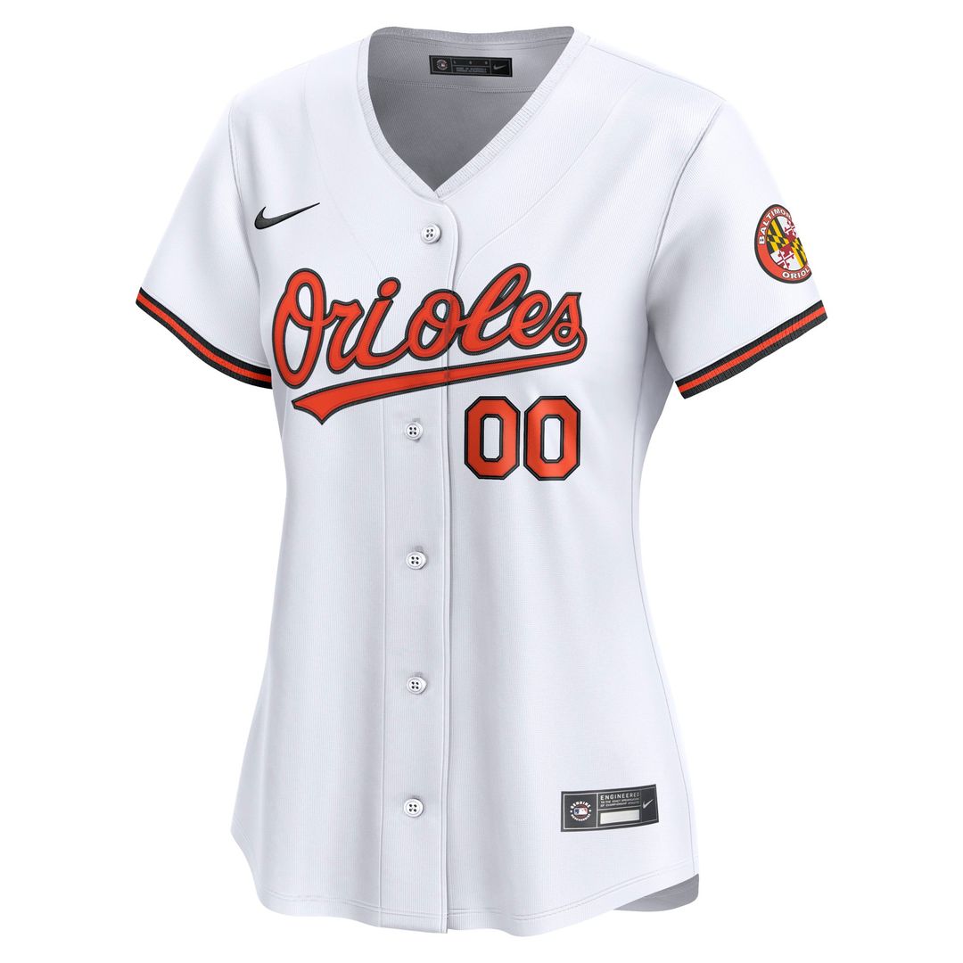 Baltimore Orioles Nike Women's Home Limited Custom Jersey - White | MLB Fan Gear