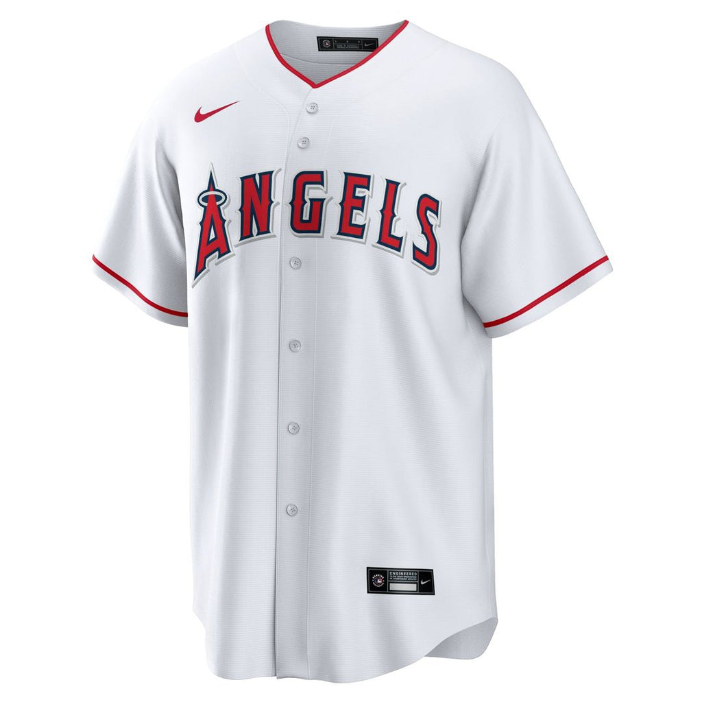 Christian Moore Los Angeles Angels Nike Home Replica Jersey - White | MLB Fan Gear