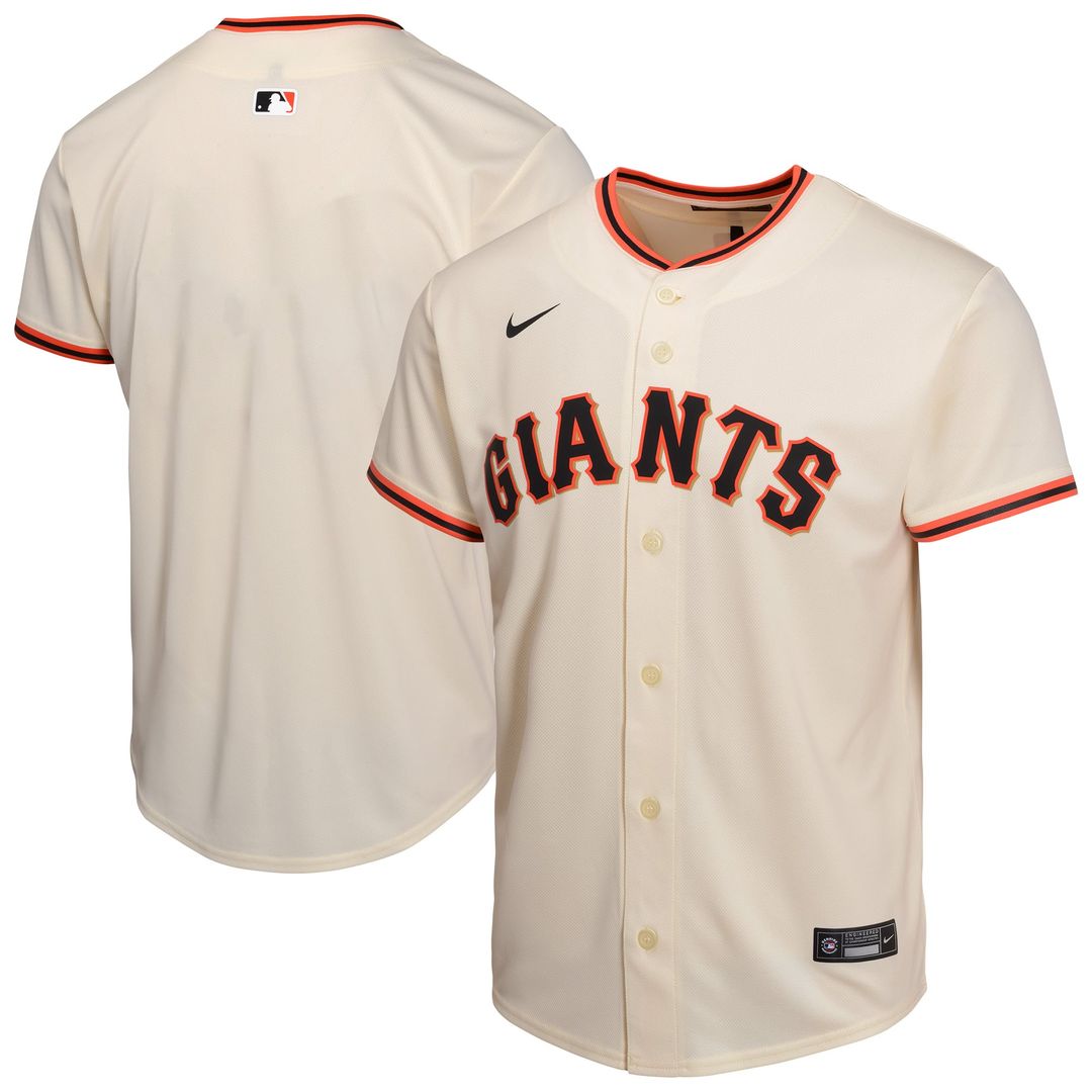 San Francisco Giants Nike Youth Home Game Jersey - Cream | MLB Fan Gear
