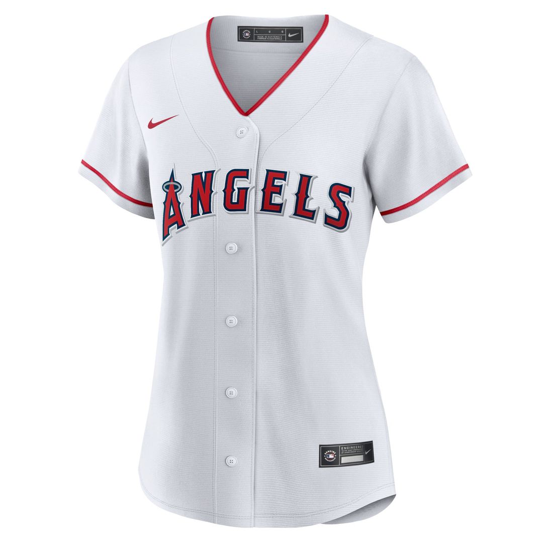 Mike Trout Los Angeles Angels Nike Women's Home Replica Player Jersey - White | MLB Fan Gear