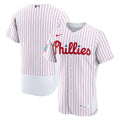 Philadelphia Phillies Nike Home Sponsor Patch Authentic Jersey - White | MLB Fan Gear