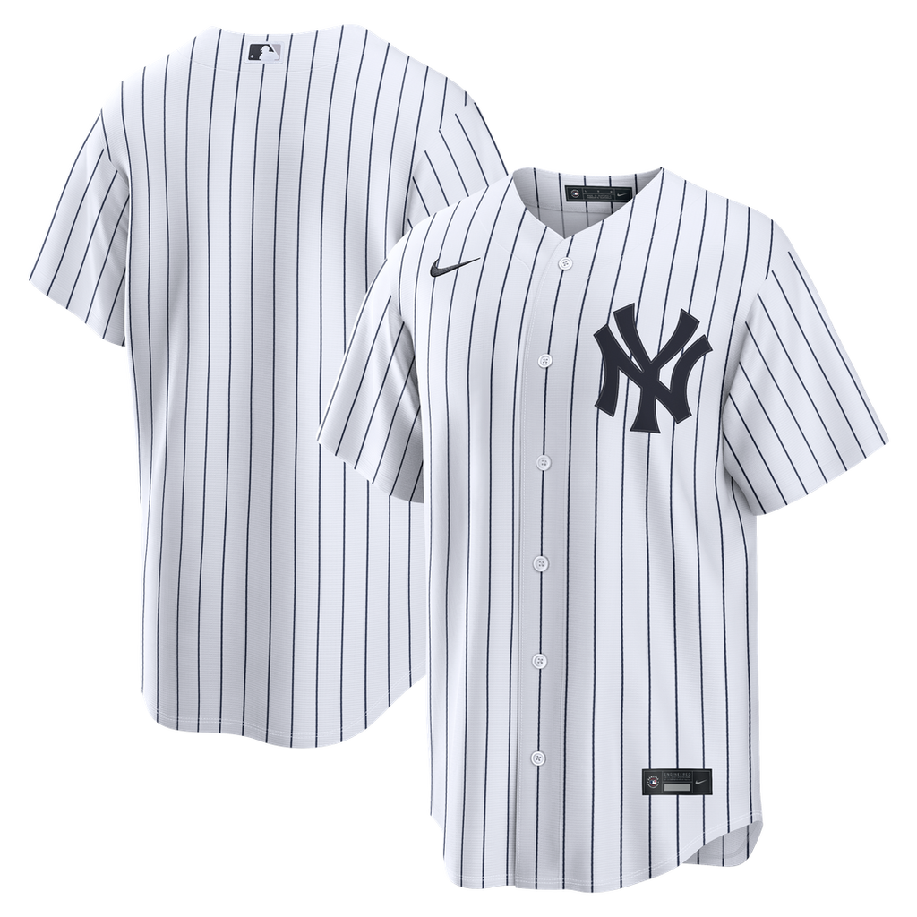 New York Yankees Nike Home Replica Jersey - White | MLB Fan Gear