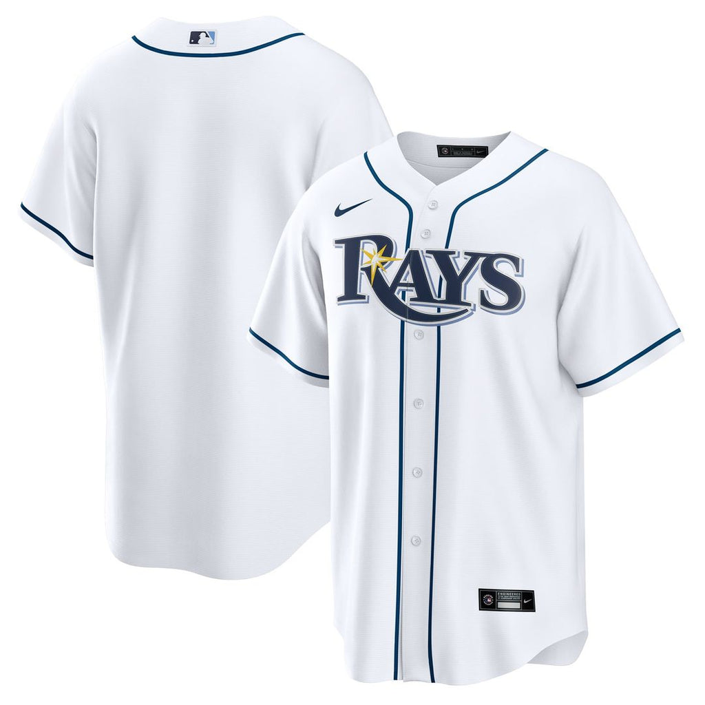 Tampa Bay Rays Nike Home Replica Jersey - White | MLB Fan Gear