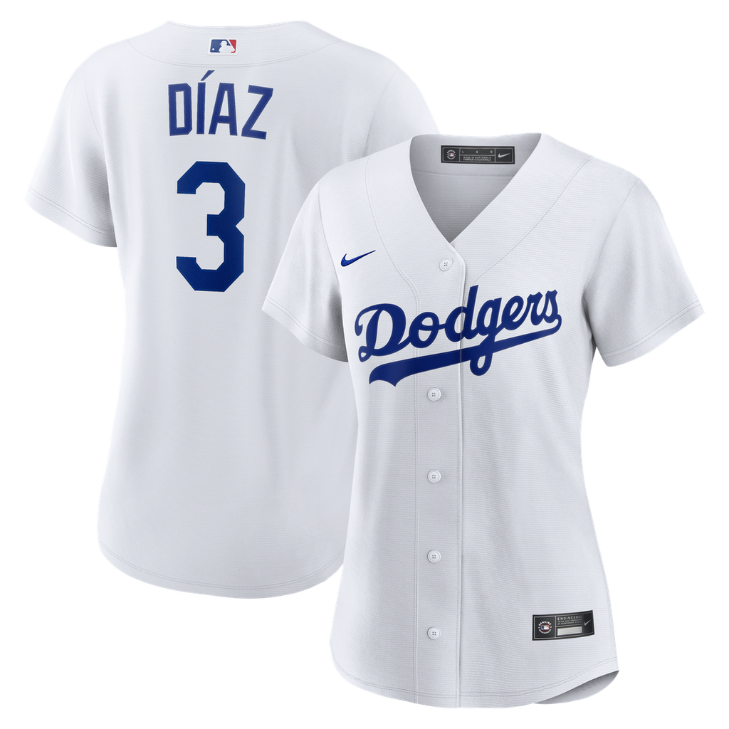 Edwin Díaz Los Angeles Dodgers Nike Women's Home Replica Jersey - White | MLB Fan Gear