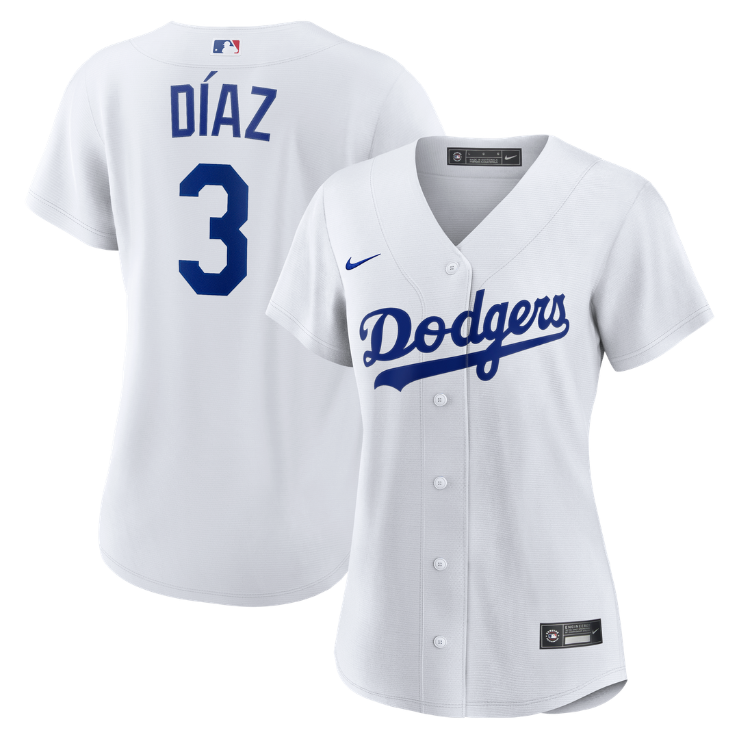 Edwin Díaz Los Angeles Dodgers Nike Women's Home Replica Jersey - White | MLB Fan Gear