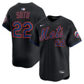 Juan Soto New York Mets Nike Alternate Limited Jersey - Black | MLB Fan Gear