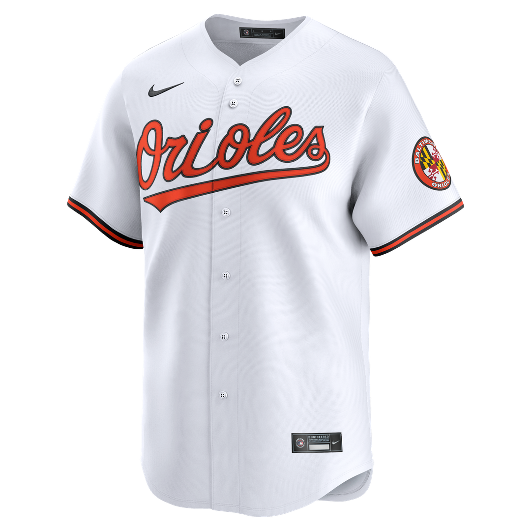 Baltimore Orioles Nike Home Limited Jersey - White | MLB Fan Gear