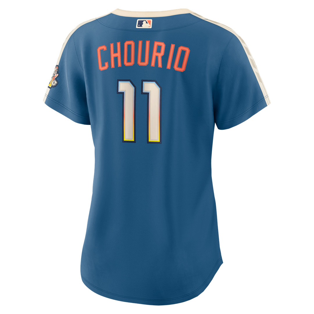 Jackson Chourio Milwaukee Brewers Nike Women's 2026 City Connect Stadium Jersey - Mineral Blue | MLB Fan Gear