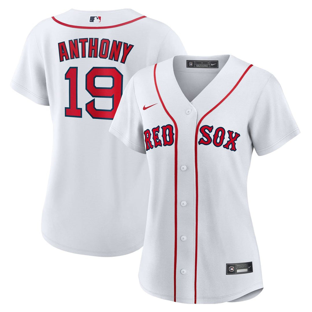 Roman Anthony Boston Red Sox Nike Women's Home Replica Jersey – White | MLB Fan Gear