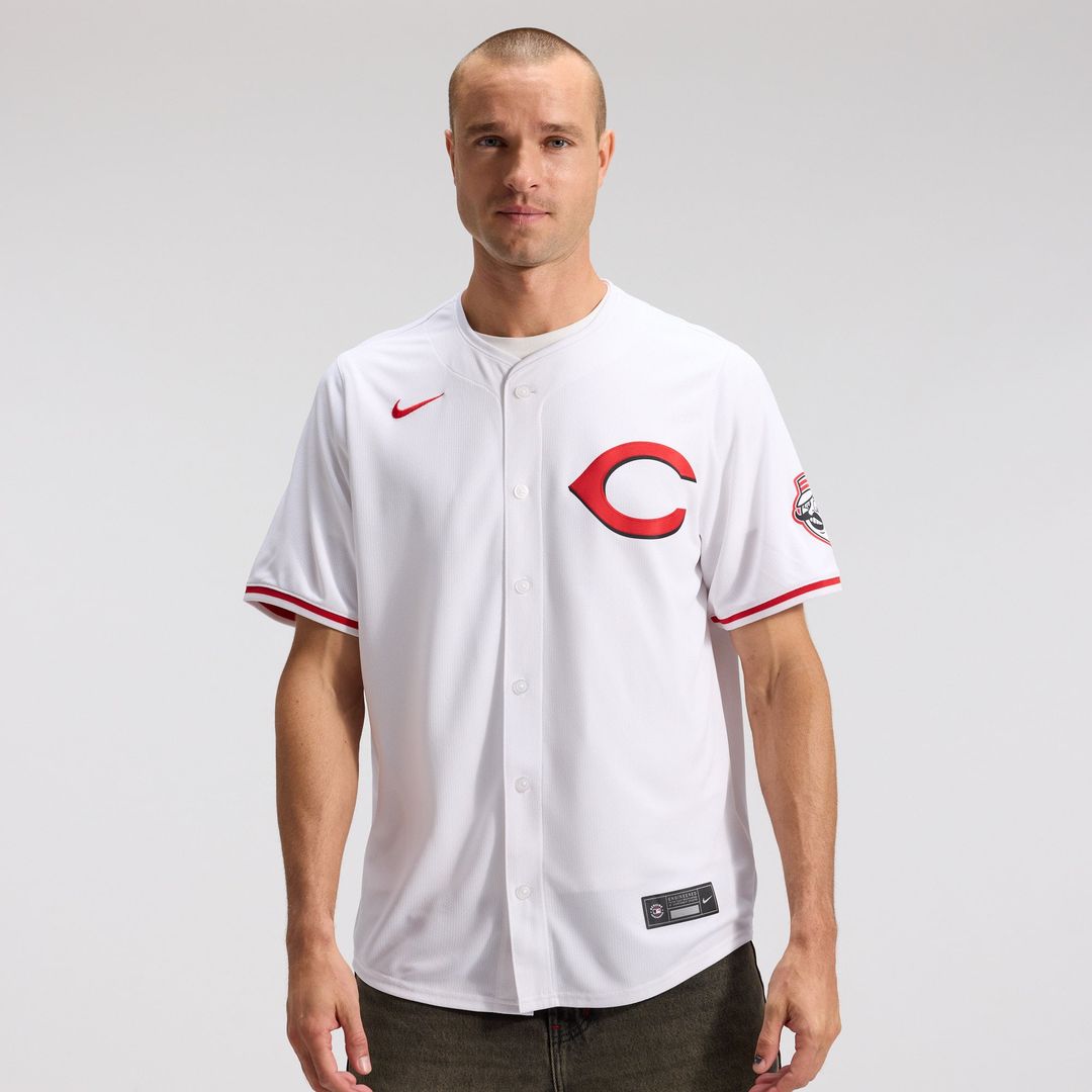 Elly De La Cruz Cincinnati Reds Nike Alternate 2 Limited Player Jersey - White | MLB Fan Gear