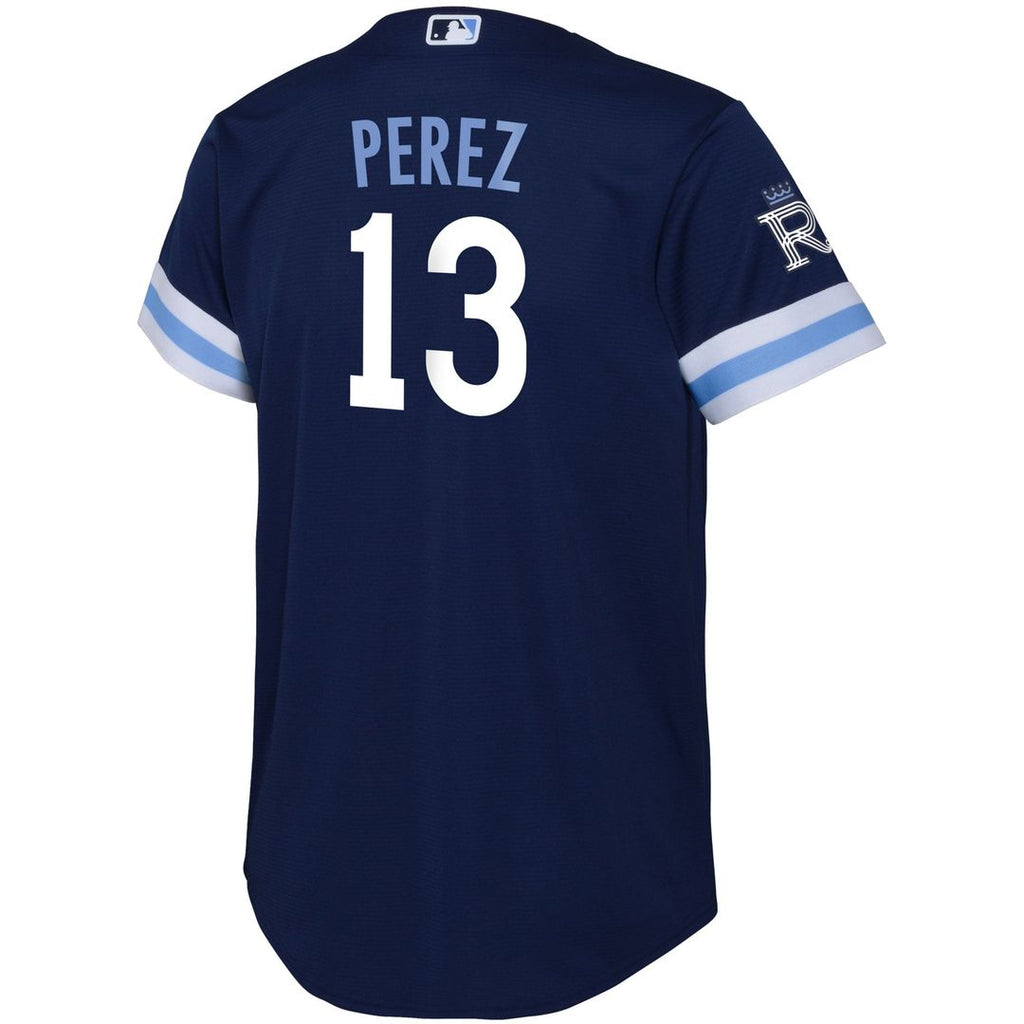 Salvador Perez Kansas City Royals Nike Toddler City Connect Replica Player Jersey - Navy | MLB Fan Gear