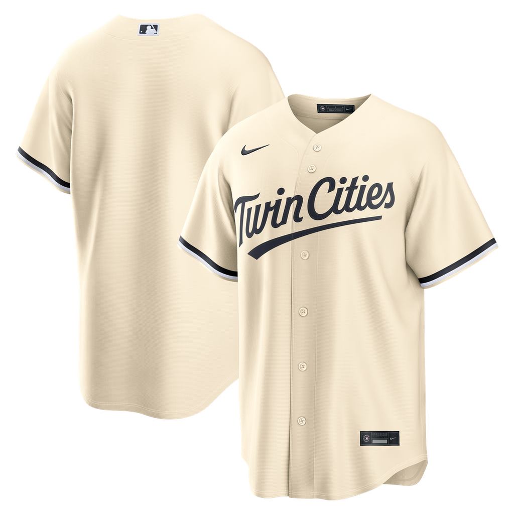 Minnesota Twins Nike Alternate Replica Jersey - Cream | MLB Fan Gear