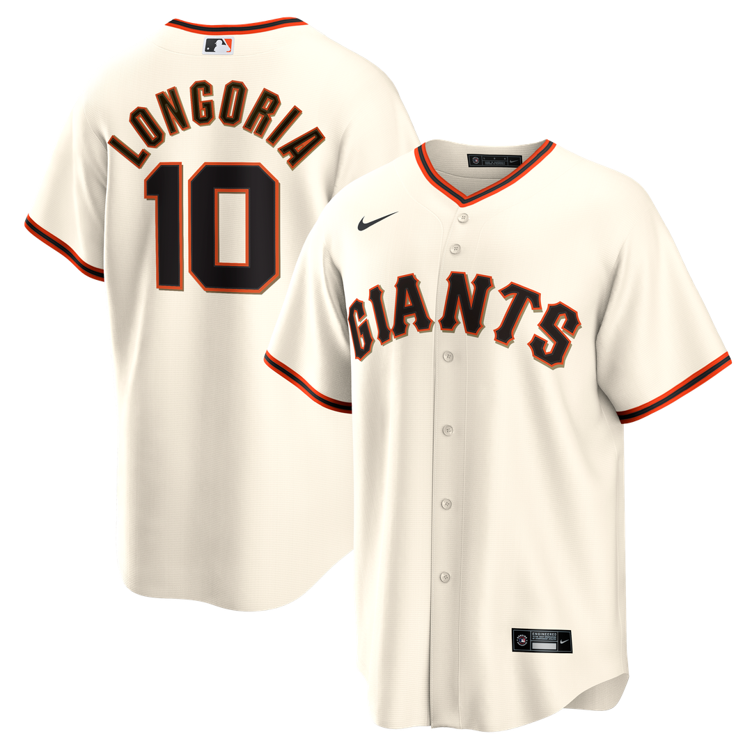 Evan Longoria San Francisco Giants Nike Home Retired Player Replica Jersey - Cream | MLB Fan Gear