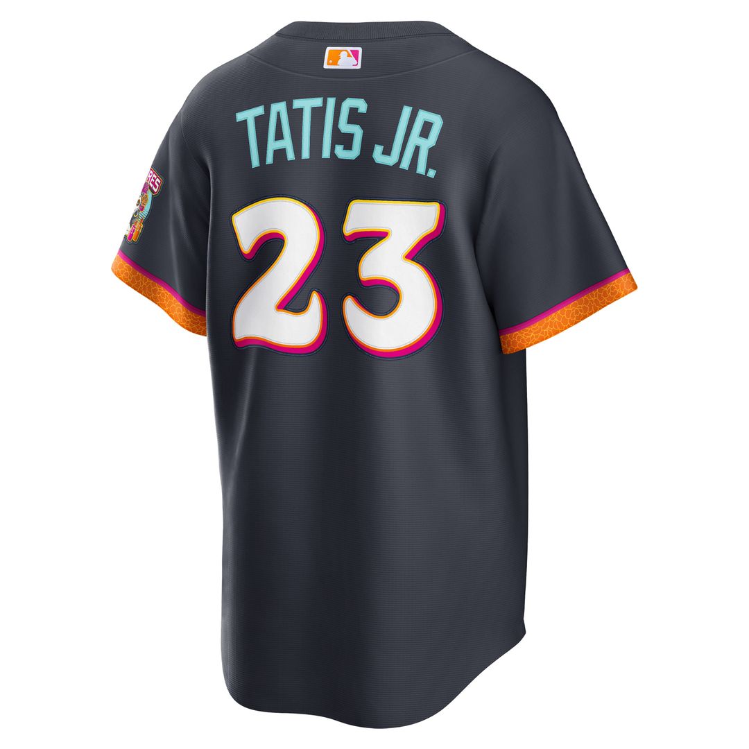 Fernando Tatis Jr. San Diego Padres Nike 2026 City Connect Stadium Jersey - Obsidian | MLB Fan Gear