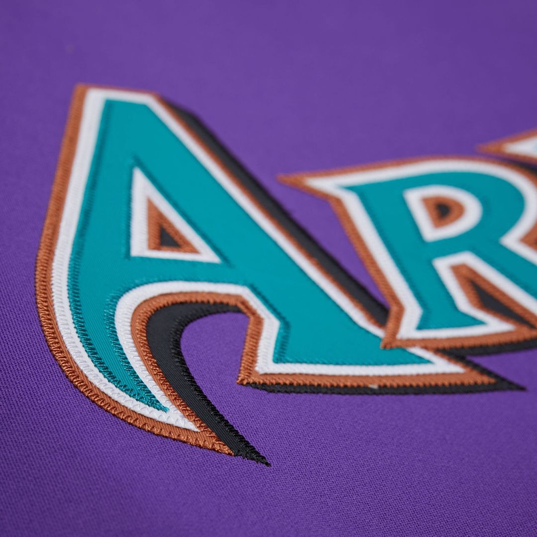 Randy Johnson Arizona Diamondbacks Mitchell & Ness 2000 Throwback Authentic Jersey - Purple | MLB Fan Gear