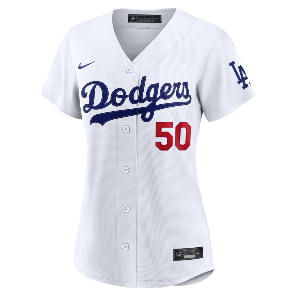 Mookie Betts Los Angeles Dodgers Nike Women's Home Stadium Jersey - White | MLB Fan Gear