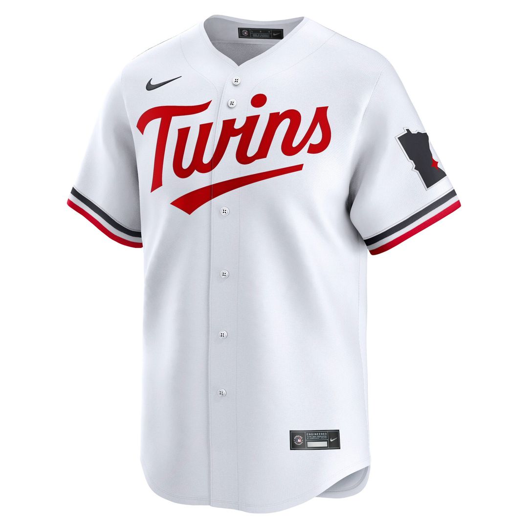 Minnesota Twins Nike Home Limited Jersey - White | MLB Fan Gear
