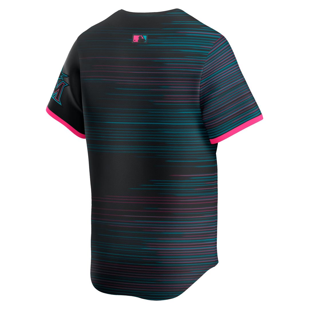 Miami Marlins Nike 2025 City Connect Limited Jersey - Black | MLB Fan Gear
