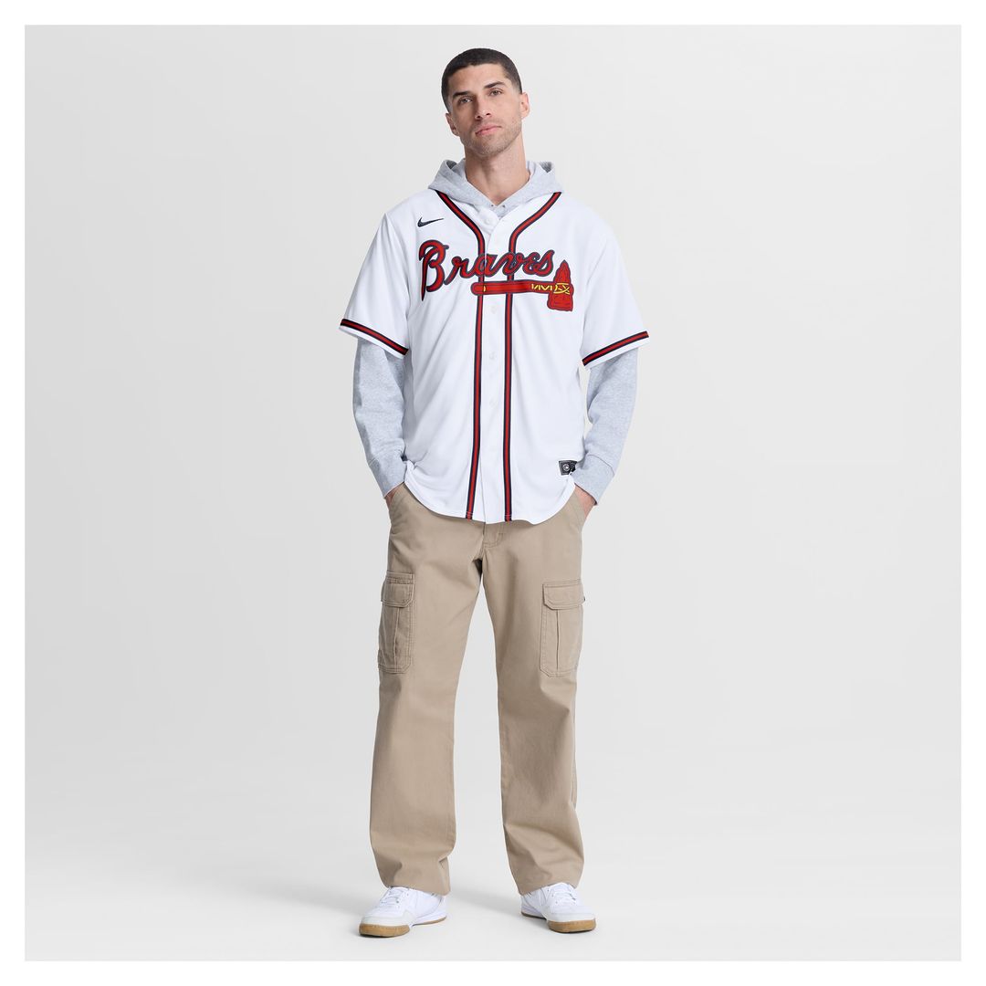Mauricio Dubón Atlanta Braves Nike Home Replica Jersey - White | MLB Fan Gear