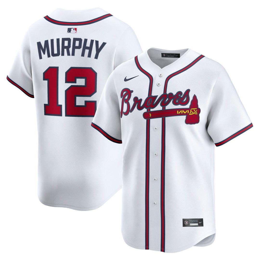 Sean Murphy Atlanta Braves Nike Home Limited Player Jersey - White | MLB Fan Gear