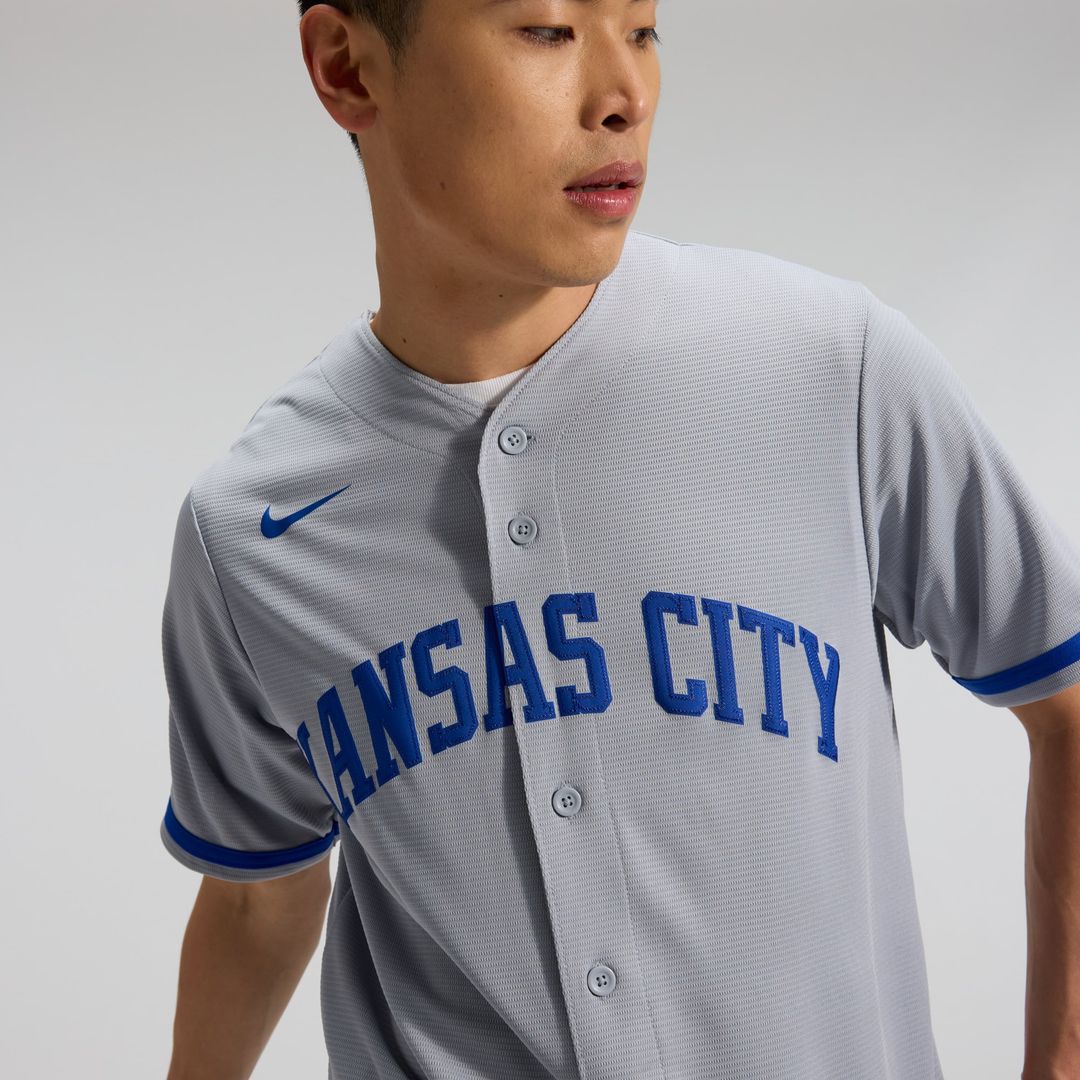 Bobby Witt Jr. Kansas City Royals Nike Alternate 2 Replica Jersey - Rush Blue | MLB Fan Gear