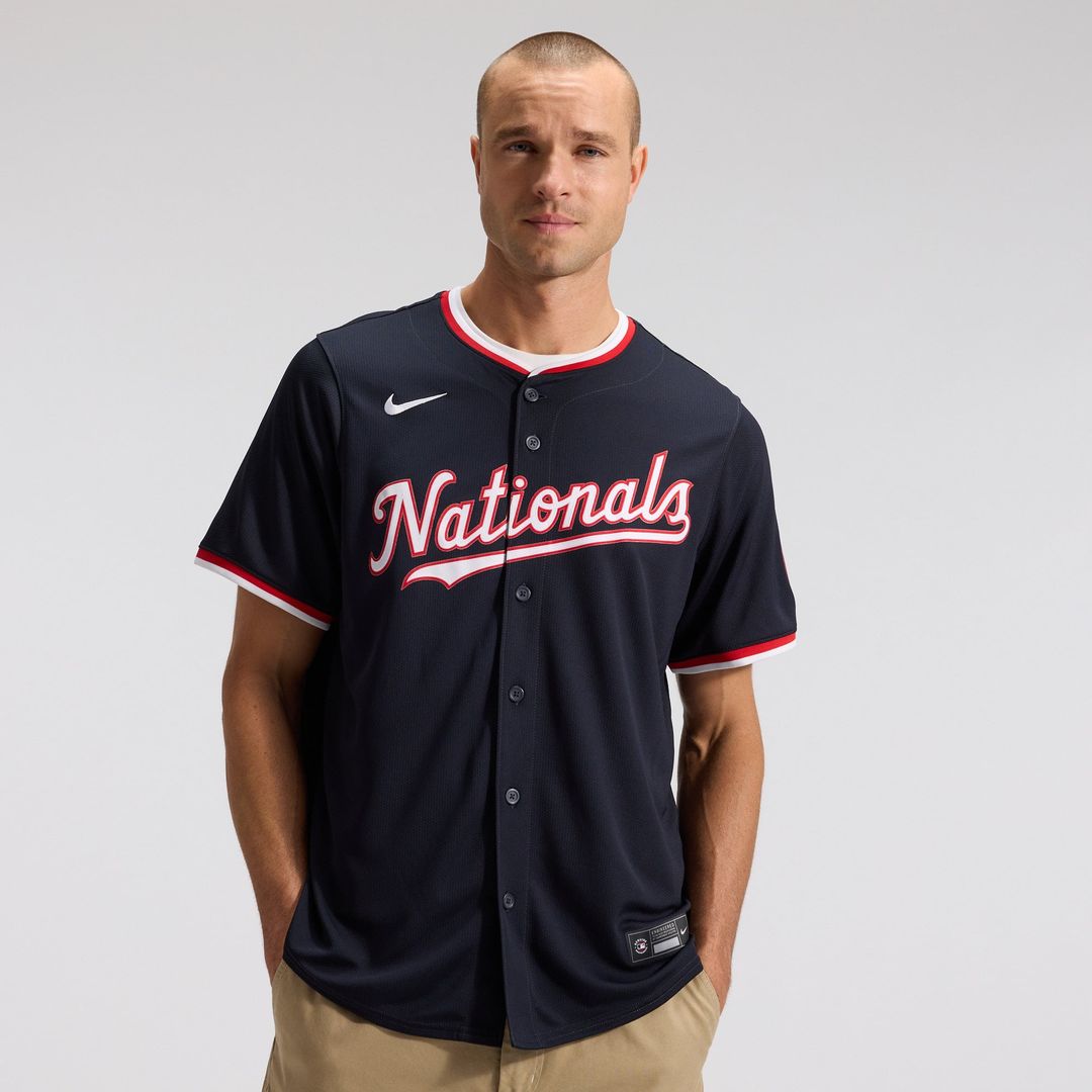 James Wood Washington Nationals Nike Alternate Limited Player Jersey - Navy | MLB Fan Gear