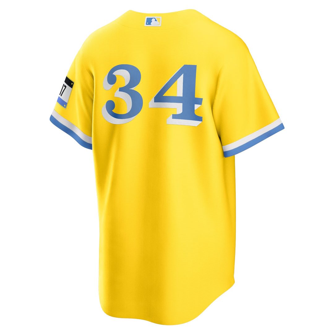 David Ortiz Boston Red Sox Nike Retired Player City Connect Replica Jersey - Gold | MLB Fan Gear