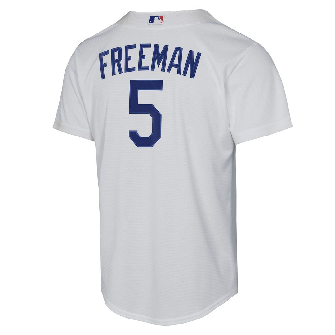 Freddie Freeman Los Angeles Dodgers Nike Youth Home Replica Player Jersey - White | MLB Fan Gear