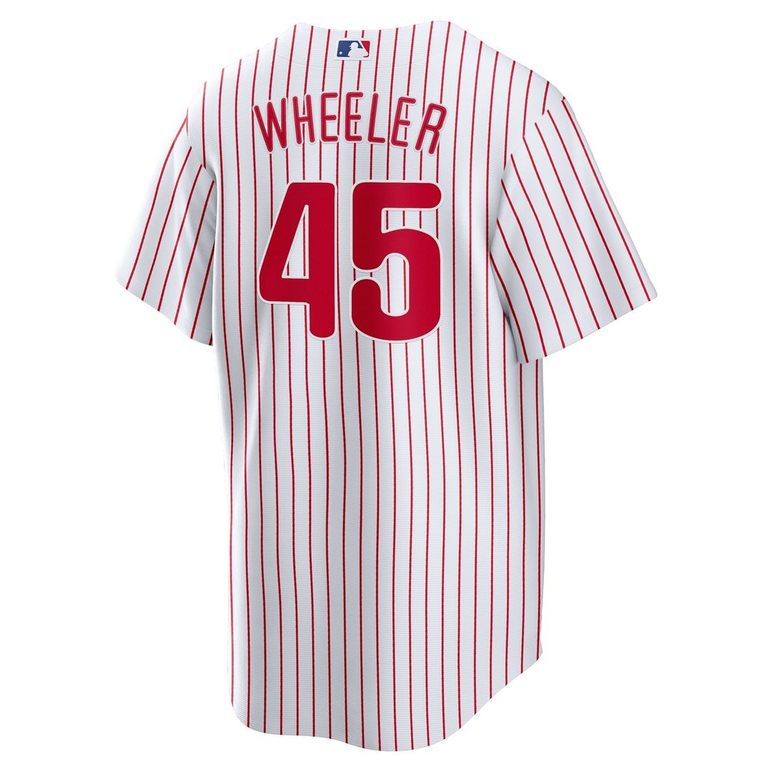 Zack Wheeler Philadelphia Phillies Nike Home Replica Jersey - White | MLB Fan Gear