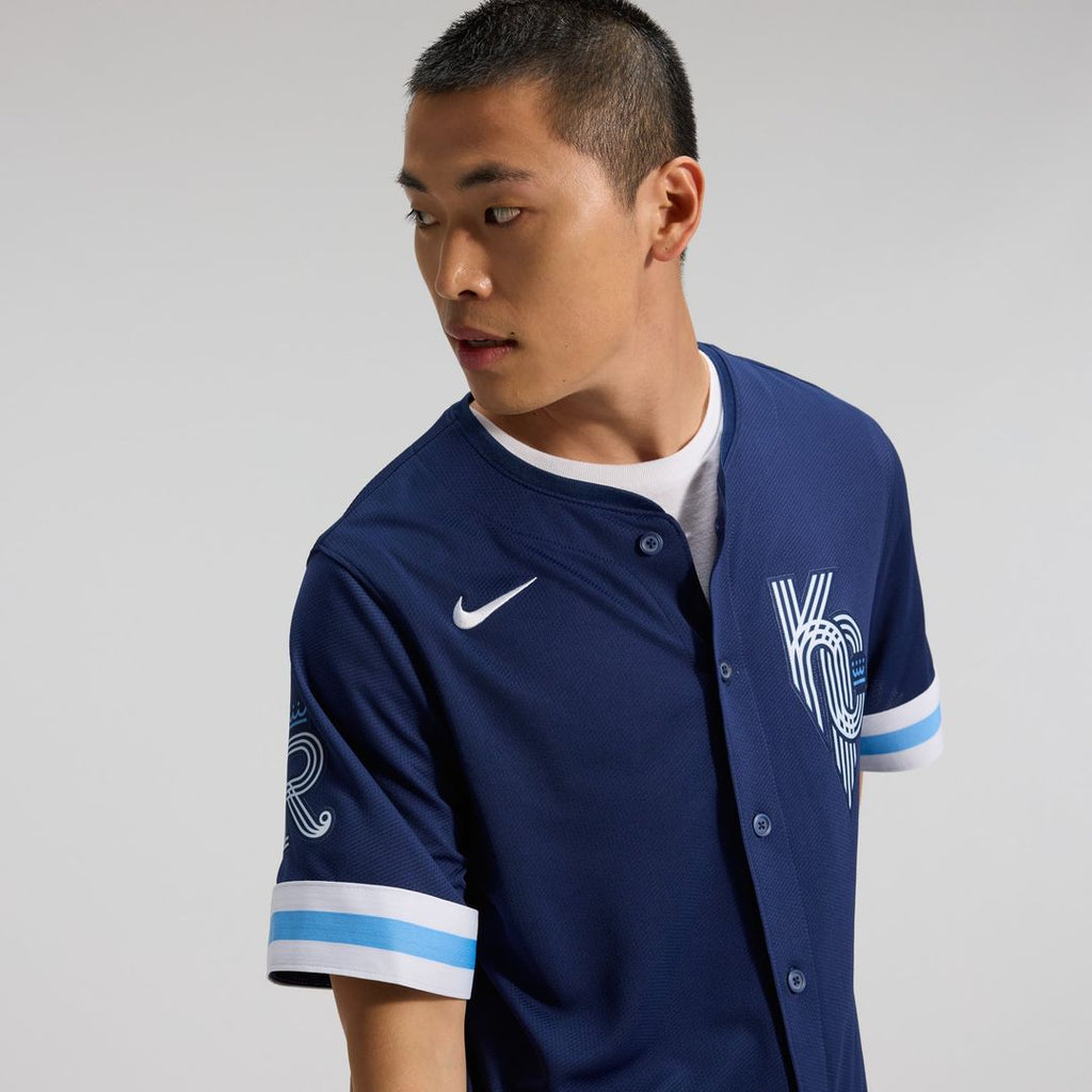 Kansas City Royals Nike City Connect Limited Jersey - Navy | MLB Fan Gear