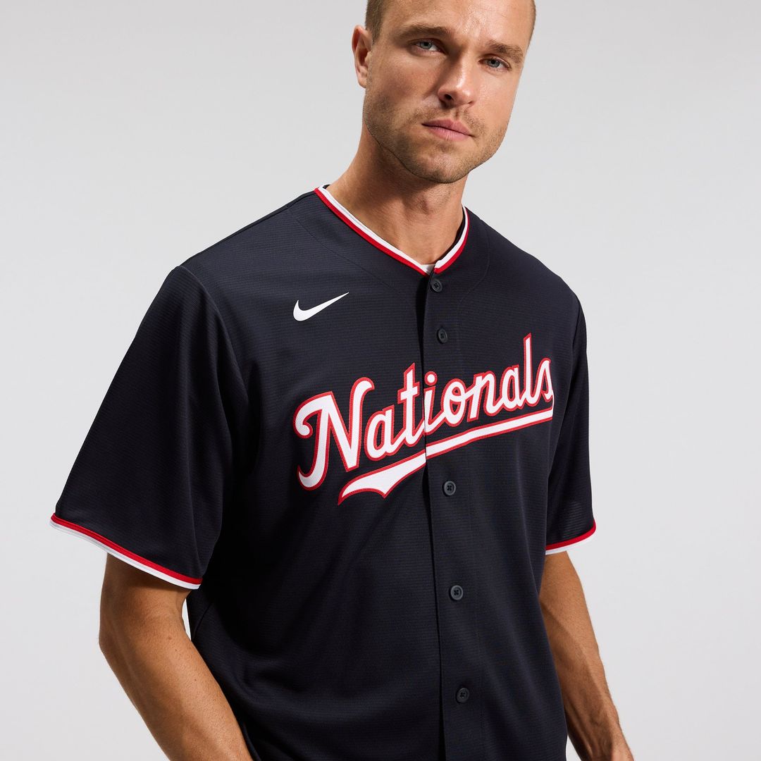Dylan Crews Washington Nationals Nike Home Replica Jersey - White | MLB Fan Gear