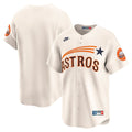 Houston Astros Nike Cooperstown Collection Limited Jersey - Cream | MLB Fan Gear