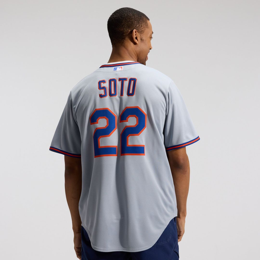 Juan Soto New York Mets Nike Road Replica Jersey - Gray | MLB Fan Gear