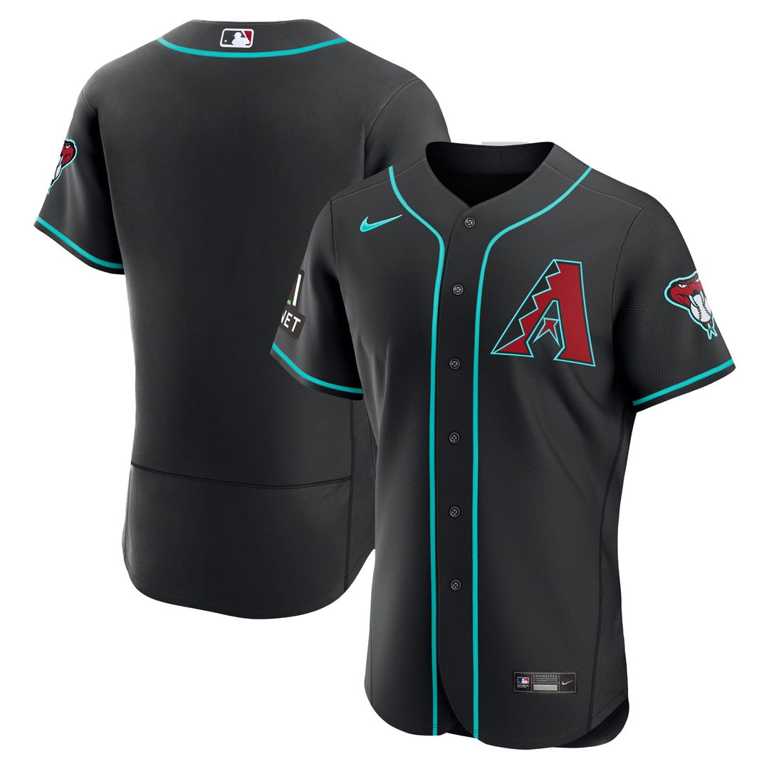 Arizona Diamondbacks Nike Alternate 2 Authentic Jersey - Crimson | MLB Fan Gear