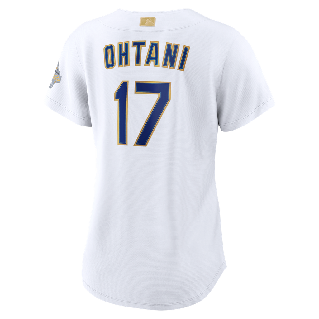 Shohei Ohtani Los Angeles Dodgers Nike Women's 2026 Gold Collection Stadium Jersey - White | MLB Fan Gear