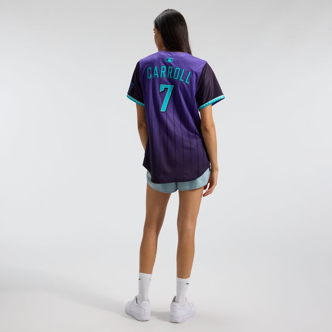 Corbin Carroll Arizona Diamondbacks Nike Women's 2025 City Connect Limited Player Jersey - Purple | MLB Fan Gear