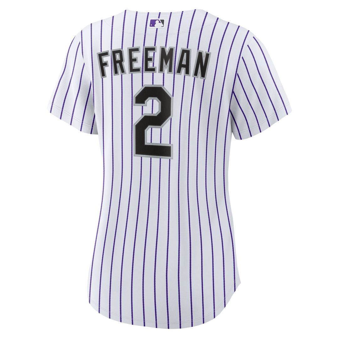 Tyler Freeman Colorado Rockies Nike Women's Home Replica Jersey - White | MLB Fan Gear