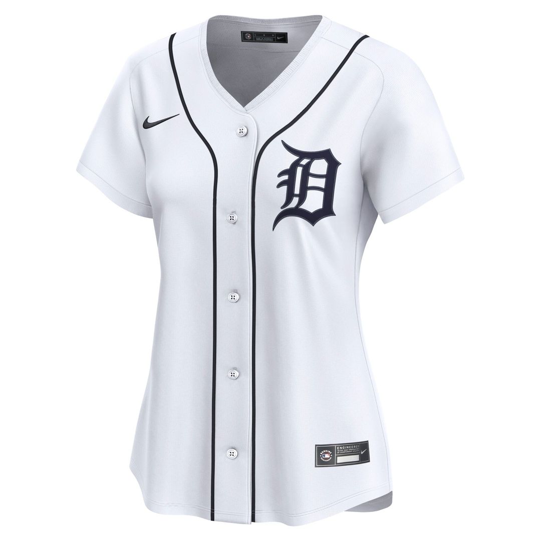 Detroit Tigers Nike Women's Home Limited Jersey - White | MLB Fan Gear