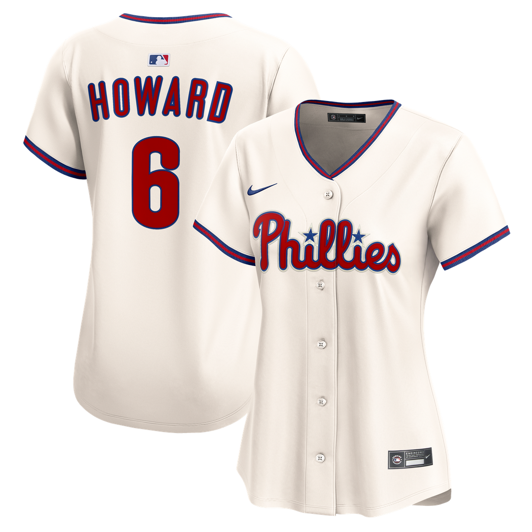 Ryan Howard Philadelphia Phillies Nike Women's Alternate Limited Jersey - Light Blue | MLB Fan Gear