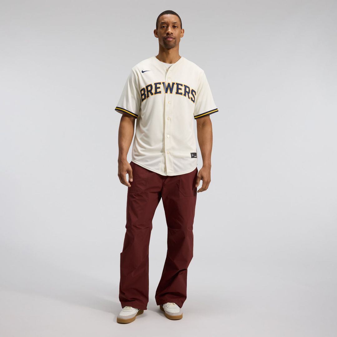 Milwaukee Brewers Nike Alternate Replica Team Jersey - Navy | MLB Fan Gear