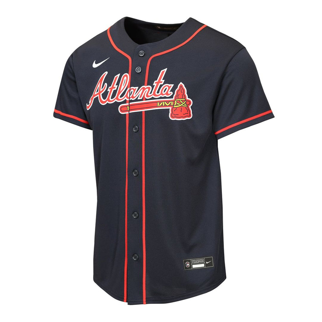 Atlanta Braves Nike Youth Road Replica Jersey - Gray | MLB Fan Gear